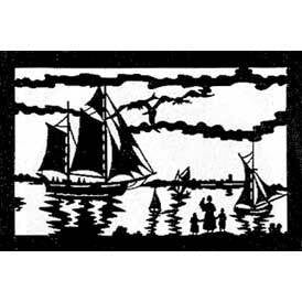 Sailing Home Scroll Saw Pattern - Cherry Tree Toys