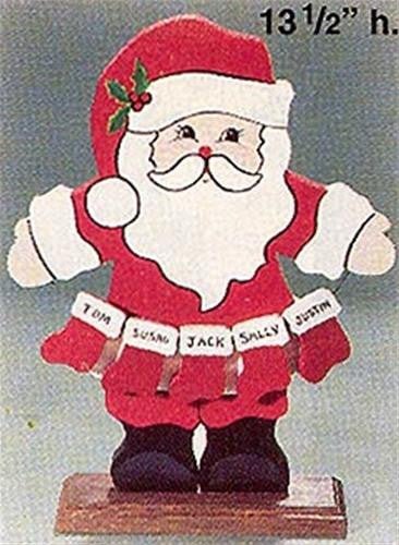 Santa with Stocking Plan - Cherry Tree Toys