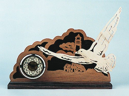 Seagull Clock Scroll Saw Pattern - Cherry Tree Toys