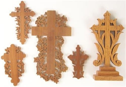 Set of Crosses Scroll Saw Plan - Cherry Tree Toys