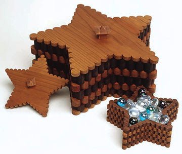 Shining Star Gallery Basket Scroll Saw Plan - Cherry Tree Toys