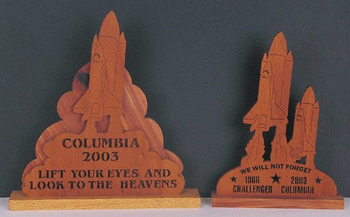 Shuttle Columbia Pattern - Cherry Tree Toys