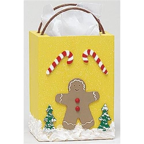 Small Gingerbread Man Gift Bag Plan - Cherry Tree Toys