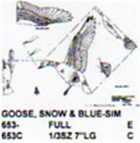 Snow Goose Blue Flying/Landing - Cherry Tree Toys