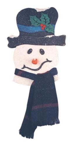 Snowman with Holly Hat Plan - Cherry Tree Toys