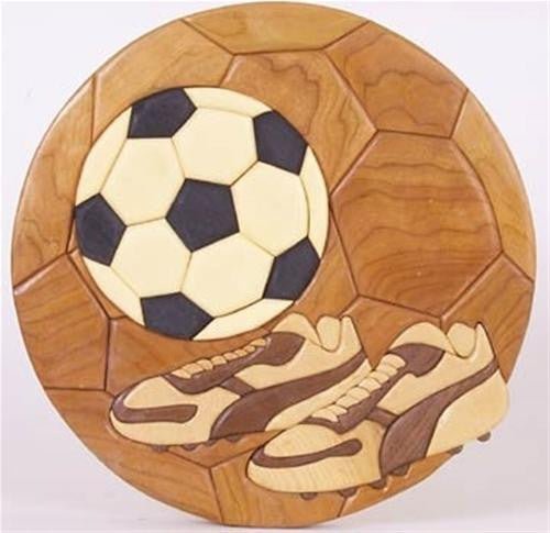 Soccer Intarsia Plan - Cherry Tree Toys