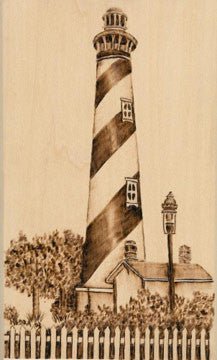 St. Augustine Lighthouse Woodburning Plan - Cherry Tree Toys