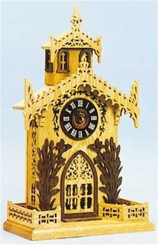 St. Augustine Scroll Saw Clock Plan - Cherry Tree Toys