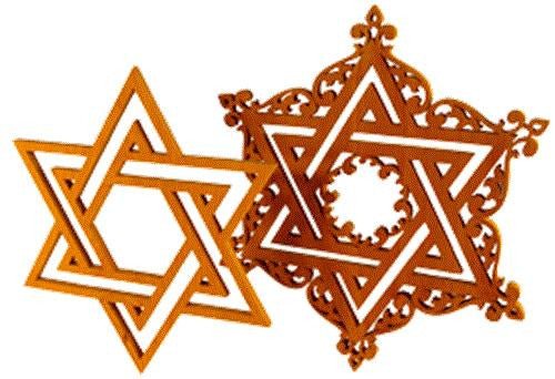 Star of David Silhouette Scroll Saw Plan - Cherry Tree Toys