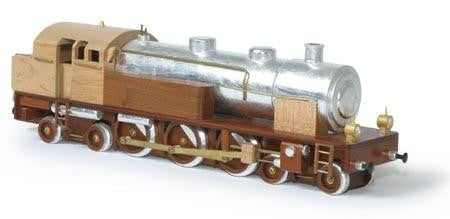 Tank Locomotive Woodworking Toy Plan