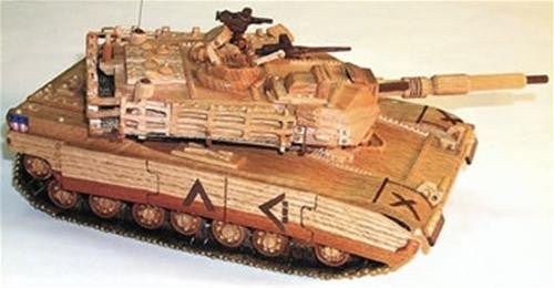 Tank Toy Woodworking Plan - Cherry Tree Toys