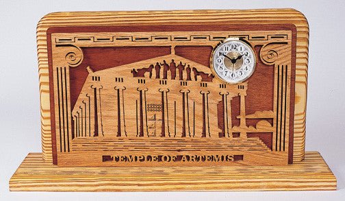 Temple of Artemis Clock Pattern - Cherry Tree Toys