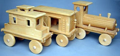 The Big Train Woodworking Plan - Cherry Tree Toys