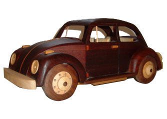 The Bug Wood Model Car Plan - Cherry Tree Toys