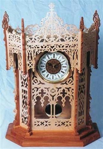 The Calwell Scroll Saw Clock Plan - Cherry Tree Toys