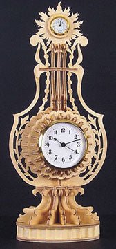 The French Lyre Clock Pattern - Cherry Tree Toys