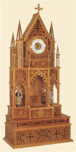 The Salzburg Scroll Saw Clock Plan - Cherry Tree Toys