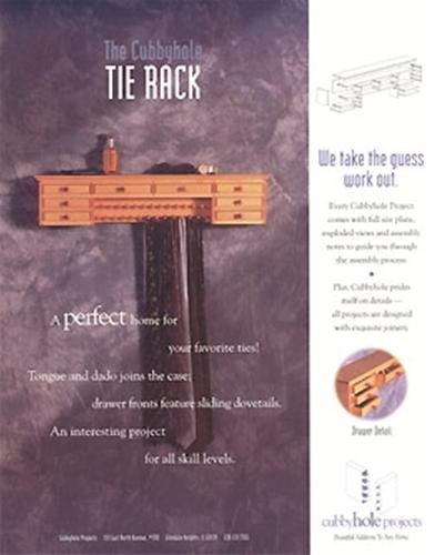 Tie Rack Plan - Cherry Tree Toys