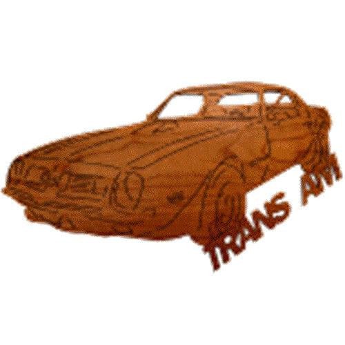 Trans Am Scroll Saw Muscle Car Plan - Cherry Tree Toys