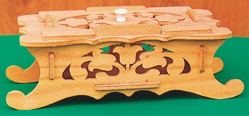 Trinket Box Scroll Saw Pattern - Cherry Tree Toys