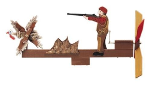 Turkey Hunter Whirligig Plan - Cherry Tree Toys