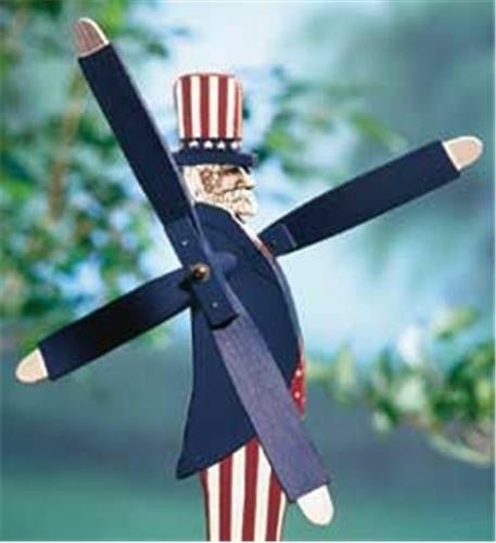 Uncle Sam Whirligig Plan - Cherry Tree Toys