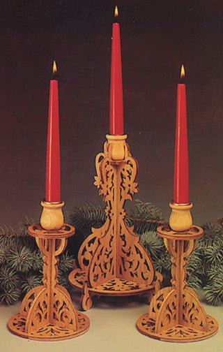 Victorian Candleholders Pattern - Cherry Tree Toys