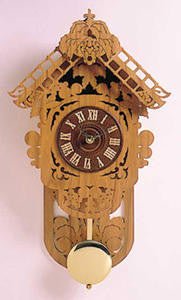 Vineyard Clock Scroll Saw Pattern - Cherry Tree Toys