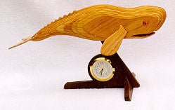 Whale Scroll Saw Clock Pattern - Cherry Tree Toys