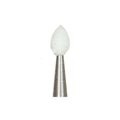 White Texturing Stone Small Flame - Cherry Tree Toys