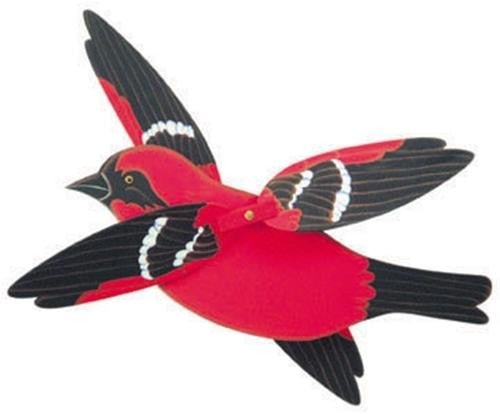 White Winged Tanager Whirligig Plan - Cherry Tree Toys