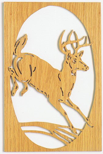 Whitetail Deer Scroll Saw Pattern - Cherry Tree Toys