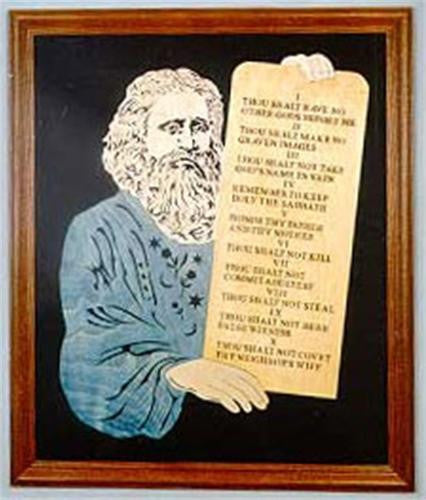 The Ten Commandments Scroll Saw Plan