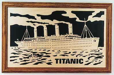 Titanic Scroll Saw Pattern