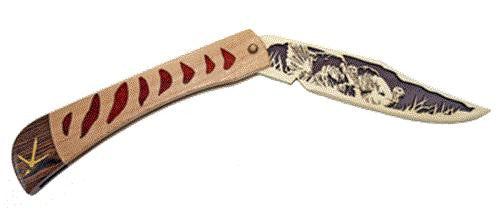 Turkey Scroll Saw Pocket Knife Plan