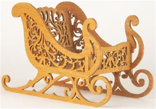 Victorian Sleigh Scroll Saw Plan