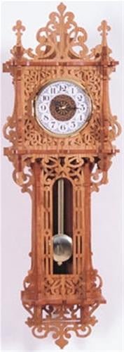 Williamsburg Wall Clock Scroll Saw Plan - Cherry Tree Toys