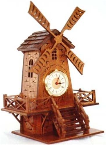 Windmill Clock Scroll Saw Plan - Cherry Tree Toys