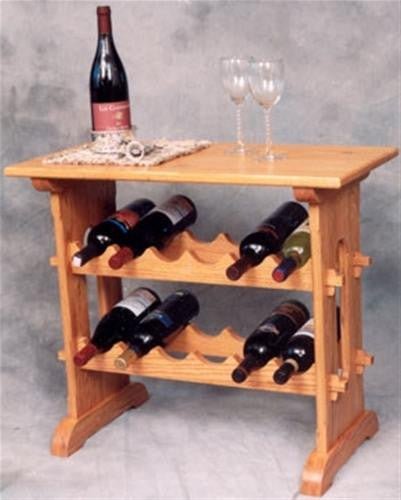 Wine Rack Table Plan - Cherry Tree Toys