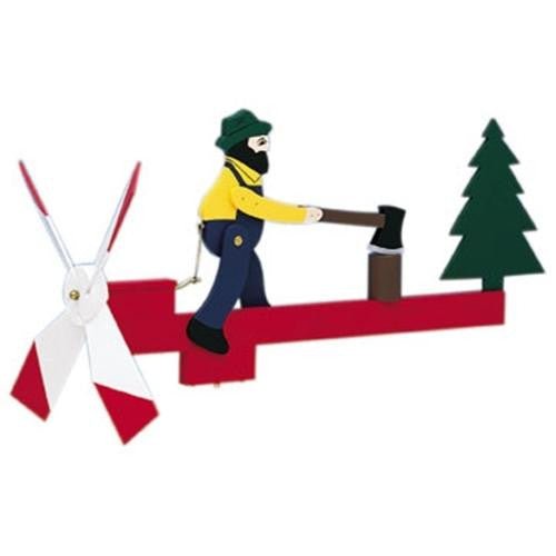 Wood Chopper Whirligig Plan - Cherry Tree Toys