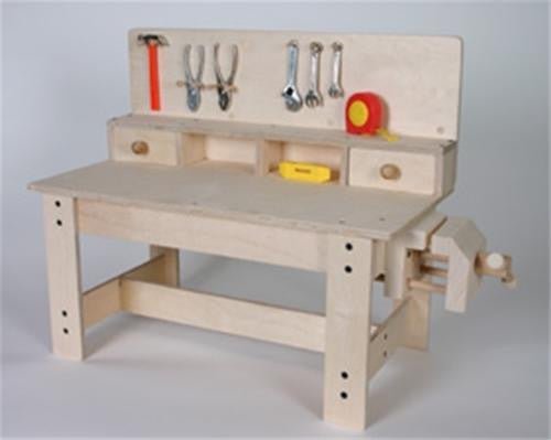 Workbench Toy Woodworking Plan - Cherry Tree Toys