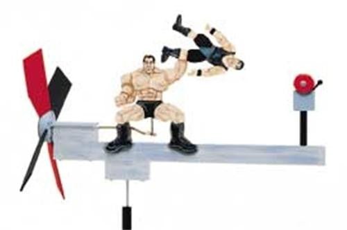 Wrestler Whirligig Plan - Cherry Tree Toys