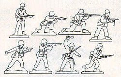 WWII Soldiers Scroll Saw Pattern - Cherry Tree Toys