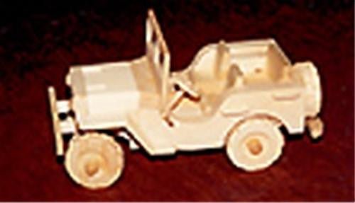 WWII Willy's Jeep Model Toy Plan - Cherry Tree Toys