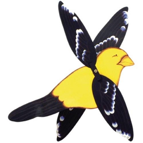 Yellow Grosbeak Whirligig Plan - Cherry Tree Toys