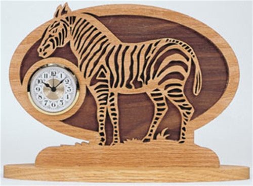 Zebra Clock Plan - Cherry Tree Toys