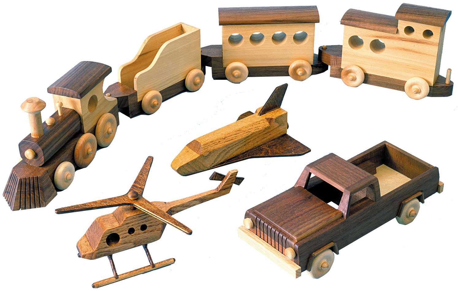 Wooden Toys for the Scroll Saw